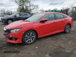 2018 Honda Civic Sedan EX with VIN 2HGFC2F7XJH519377, listed as a Copart auction lot 51569595 with 84,710 mi miles and Salvage Title. Bid and sale history available at carsss.com. Image 1.