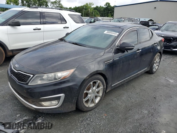 2013 Kia Optima EX with VIN KNAGM4AD8D5042014, listed as a Copart auction lot 58804445 with Not provided miles and Clean title. Bid and sale history available at DreamBid. Image 1.