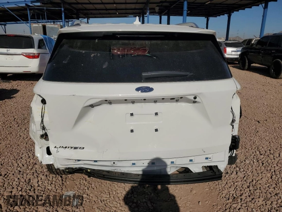 2024 Ford Explorer Limited with VIN 1FMSK7FH8RGA81550, listed as a Copart auction lot 85317804 with 3,258 mi miles and Salvage Title. Bid and sale history available at carsss.com. Image 6.