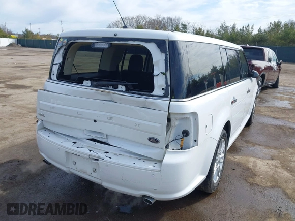 2019 Ford Flex SEL z VIN 2FMGK5C82KBA28953, wystawiony jako IAAI lot #41790580 z przebiegiem 112 592 mil mil oraz . Historia ofert i sprzedaży dostępna na DreamBid. Obrazek 6.