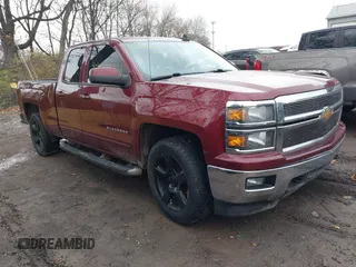 2015 Chevrolet Silverado 1500 LT with VIN 1GCRCREC5FZ359564, listed as a IAAI auction lot 40936680 with 1 mi miles. Bid and sale history available at carsss.com. Image 1.