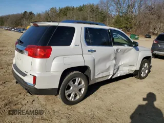 2017 GMC Terrain SLT with VIN 2GKFLUE34H6129510, listed as a Copart auction lot 49324865 with 48,879 mi miles and Salvage Title. Bid and sale history available at carsss.com. Image 3.
