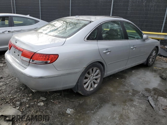 2009 Hyundai Azera Limited with VIN KMHFC46F99A343316, listed as a Copart auction lot 47958075 with 163,668 mi miles and Non Repairable. Bid and sale history available at DreamBid. Image 3.