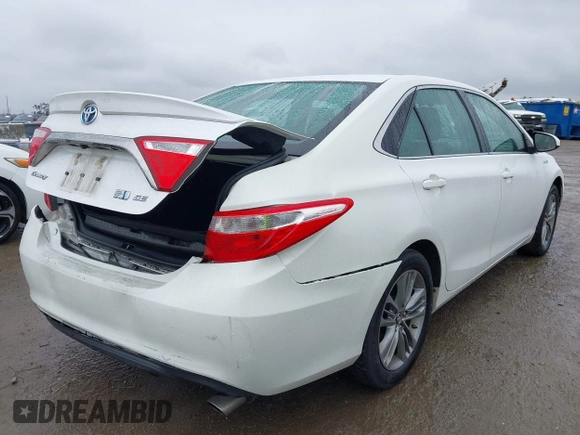 2017 Toyota Camry Hybrid LE with VIN 4T1BD1FK0HU207435, listed as a IAAI auction lot 41561337 with 194,716 mi miles. Bid and sale history available at carsss.com. Image 4.