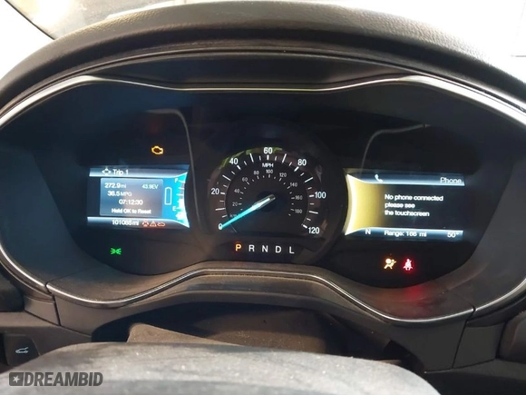 2018 Ford Fusion Hybrid Titanium with VIN 3FA6P0RU4JR147831, listed as a IAAI auction lot 41586033 with 101,088 mi miles. Bid and sale history available at carsss.com. Image 7.