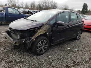 2016 Honda Fit EX-L with VIN 3HGGK5H89GM705811, listed as a Copart auction lot 89309855 with 40,767 mi miles and Salvage title. Bid and sale history available at DreamBid. Image 1.