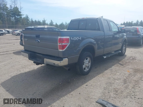 2011 Ford F-150 XL with VIN 1FTFX1ET5BFB49485, listed as a IAAI auction lot 42074270 with 206,090 mi miles. Bid and sale history available at carsss.com. Image 4.