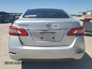 2015 Nissan Sentra SV with VIN 3N1AB7APXFY243996, listed as a Copart auction lot 53812485 with 158,382 mi miles and Clean Title. Bid and sale history available at carsss.com. Image 6.