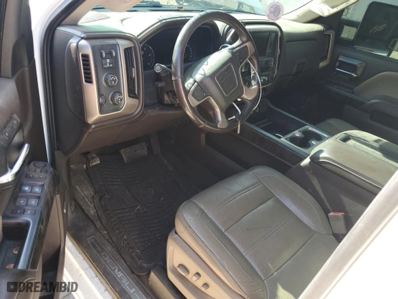 2015 GMC Sierra 3500HD Denali with VIN 1GT424E8XFF668587, listed as a Copart auction lot 87415324 with 125,606 mi miles and Salvage Title. Bid and sale history available at carsss.com. Image 8.