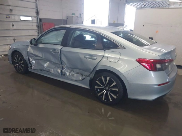 2022 Honda Civic Sedan EX with VIN 2HGFE1F76NH308591, listed as a IAAI auction lot 41658874 with 40,391 mi miles. Bid and sale history available at carsss.com. Image 3.