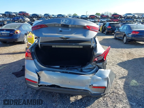 2022 Hyundai Accent SE with VIN 3KPC24A63NE156159, listed as a IAAI auction lot 41640292 with 45,797 mi miles and . Bid and sale history available at DreamBid. Image 6.