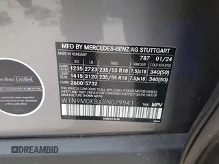 2024 Mercedes-Benz EQB 300 z VIN W1N9M0KBXRN079941, wystawiony jako IAAI lot #42261930 z przebiegiem 6 611 mil mil oraz . Historia ofert i sprzedaży dostępna na DreamBid. Obrazek 9.