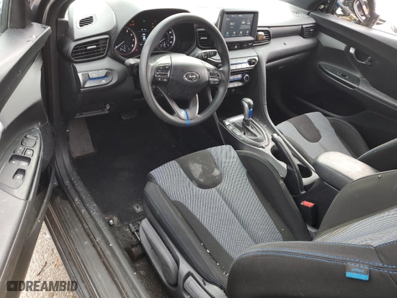2019 Hyundai Veloster 2.0 with VIN KMHTG6AF4KU011847, listed as a Copart auction lot 84816564 with 63,746 mi miles and Non Repairable. Bid and sale history available at carsss.com. Image 8.