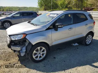2018 Ford EcoSport SE with VIN MAJ3P1TE4JC172544, listed as a Copart auction lot 52108945 with 79,166 mi miles and Salvage Title. Bid and sale history available at carsss.com. Image 1.