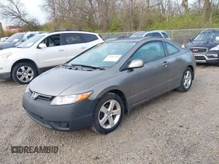 2007 Honda Civic Cpe EX with VIN 2HGFG11847H544833, listed as a IAAI auction lot 42002703 with 191,383 mi miles. Bid and sale history available at carsss.com. Image 6.