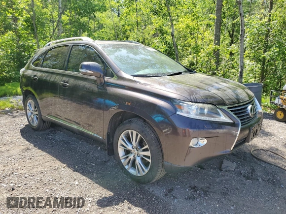 2013 Lexus RX 350 with VIN 2T2BK1BA2DC209682, listed as a Copart auction lot 59856755 with 335,059 mi miles and Clean title. Bid and sale history available at DreamBid. Image 4.