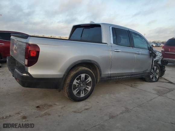 2017 Honda Ridgeline RTL-E with VIN 5FPYK3F72HB039695, listed as a Copart auction lot 48750495 with 123,910 mi miles and Salvage Title. Bid and sale history available at carsss.com. Image 3.