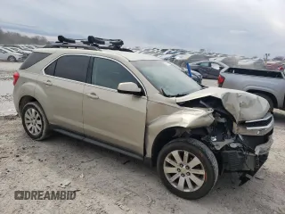 2010 Chevrolet Equinox LT w/2LT with VIN 2CNALPEW8A6394501, listed as a Copart auction lot 46941835 with 153,766 mi miles and Clean Title. Bid and sale history available at carsss.com. Image 4.