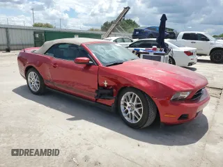 2012 Ford Mustang V6 with VIN 1ZVBP8EMXC5255516, listed as a Copart auction lot 54725125 with 125,901 mi miles and Salvage title. Bid and sale history available at DreamBid. Image 4.