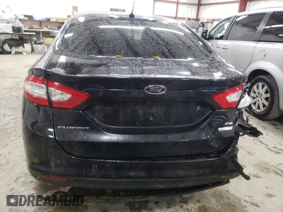 2015 Ford Fusion SE with VIN 3FA6P0HD7FR290488, listed as a Copart auction lot 58790315 with 111,435 mi miles and Salvage title. Bid and sale history available at DreamBid. Image 6.
