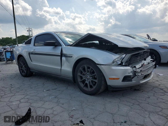 2012 Ford Mustang Premium with VIN 1ZVBP8AM1C5263638, listed as a Copart auction lot 55148875 with 106,376 mi miles and Salvage title. Bid and sale history available at DreamBid. Image 4.