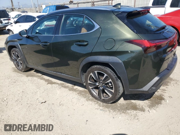 2022 Lexus UX with VIN JTHX3JBH9N2053479, listed as a Copart auction lot 70495194 with 36,481 mi miles and Salvage Title. Bid and sale history available at carsss.com. Image 2.
