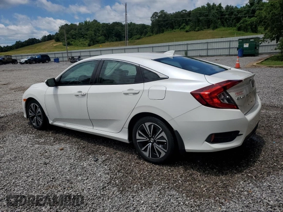 2017 Honda Civic EX-L z VIN 19XFC1F74HE014241, wystawiony jako Copart lot #59005745 z przebiegiem 55 629 mil mil oraz Czysty tytuł • Clean title. Historia ofert i sprzedaży dostępna na DreamBid. Obrazek 2.