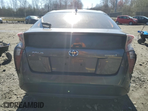 2016 Toyota Prius Four with VIN JTDKARFU6G3016703, listed as a Copart auction lot 49902125 with 74,024 mi miles and Salvage Title. Bid and sale history available at DreamBid. Image 6.