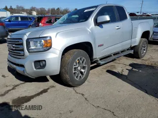 2015 GMC Canyon 4WD SLE with VIN 1GTH6BE33F1219781, listed as a Copart auction lot 44697495 with 0 mi miles and Salvage Title. Bid and sale history available at carsss.com. Image 1.