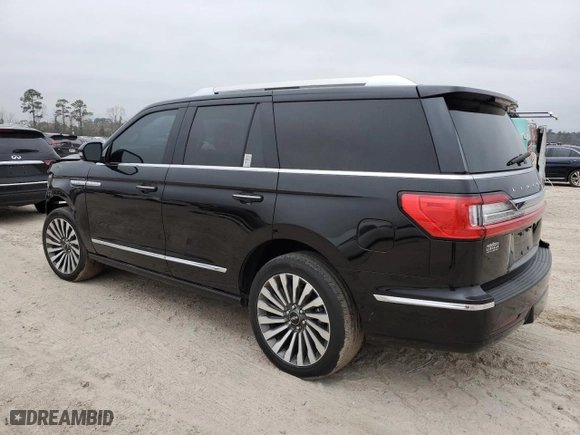 2021 Lincoln Navigator Reserve with VIN 5LMJJ2LT1MEL07634, listed as a Copart auction lot 44789485 with 51,691 mi miles and Salvage Title. Bid and sale history available at carsss.com. Image 2.