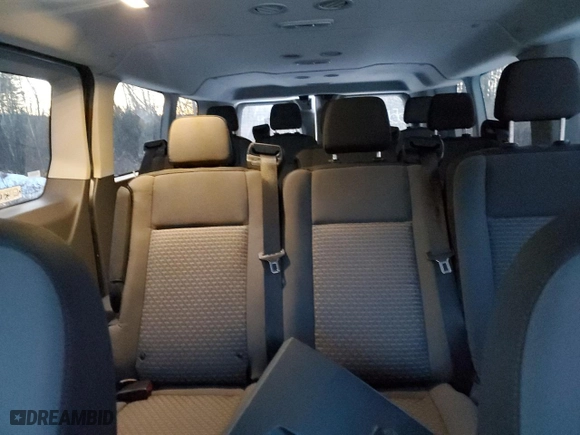 2024 Ford Transit Passenger Wagon XL with VIN 1FBAX2YG4RKA28189, listed as a Copart auction lot 42685955 with 16,003 mi miles and Clean Title. Bid and sale history available at carsss.com. Image 10.