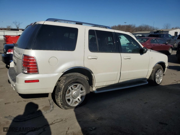 2004 Mercury Mountaineer Convenience w/4.6L with VIN 4M2DU86W64ZJ49413, listed as a Copart auction lot 88571635 with 158,764 mi miles and Salvage Title. Bid and sale history available at carsss.com. Image 3.