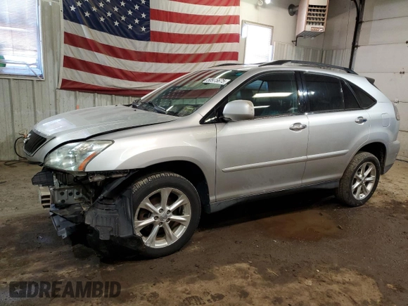 2009 Lexus RX 350 with VIN 2T2HK31UX9C096959, listed as a Copart auction lot 50975675 with 199,664 mi miles and Salvage Title. Bid and sale history available at DreamBid. Image 1.