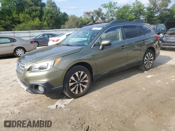 2015 Subaru Outback Limited z VIN 4S4BSALC4F3202101, wystawiony jako Copart lot #57176715 z przebiegiem 144 590 mil mil oraz Czysty tytuł • Clean title. Historia ofert i sprzedaży dostępna na DreamBid. Obrazek 1.