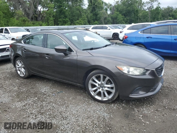 2017 Mazda Mazda6 Touring with VIN JM1GL1V56H1109391, listed as a Copart auction lot 52348665 with 93,764 mi miles and Salvage Title. Bid and sale history available at carsss.com. Image 4.