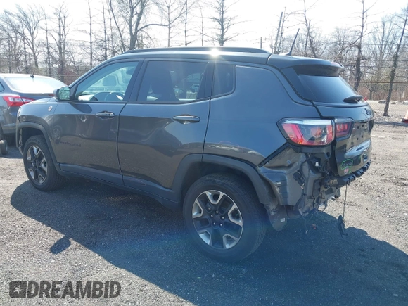 2018 Jeep Compass Trailhawk with VIN 3C4NJDDB5JT316326, listed as a IAAI auction lot 41940801 with 111,941 mi miles and . Bid and sale history available at carsss.com. Image 3.