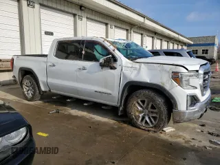 2021 GMC Sierra 1500 SLT z VIN 3GTU9DED6MG221615, wystawiony jako Copart lot #86548844 z przebiegiem Nie podano mil oraz Szkoda całkowita • Salvage title. Historia ofert i sprzedaży dostępna na DreamBid. Obrazek 4.