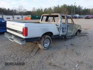 1995 Ford F-150 with VIN 1FTEX15N3SKC10384, listed as a IAAI auction lot 41158982 with 1 mi miles. Bid and sale history available at carsss.com. Image 4.