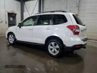 2015 Subaru Forester 2.5i Premium with VIN JF2SJADCXFH569871, listed as a Copart auction lot 52461345 with 124,030 mi miles and Salvage Title. Bid and sale history available at carsss.com. Image 2.