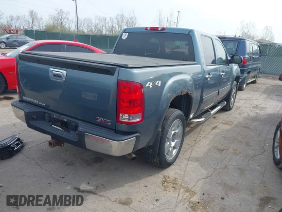 2009 GMC Sierra 1500 SLE with VIN 3GTEK23M59G116488, listed as a IAAI auction lot 42011693 with 201,679 mi miles and . Bid and sale history available at DreamBid. Image 4.