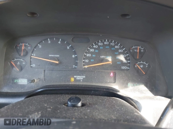 2002 Dodge Dakota with VIN 1B7GL12X62S519941, listed as a IAAI auction lot 41459153 with 259,726 mi miles and . Bid and sale history available at carsss.com. Image 7.