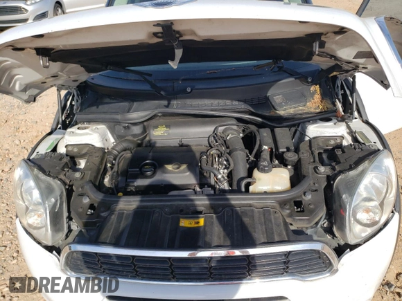 2012 MINI Countryman S with VIN WMWZC3C55CWP20240, listed as a Copart auction lot 53879585 with 141,331 mi miles and Salvage Title. Bid and sale history available at DreamBid. Image 11.