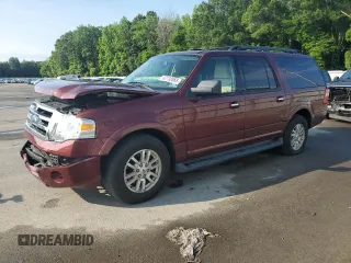 2012 Ford Expedition Max King Ranch with VIN 1FMJK1J57CEF63645, listed as a Copart auction lot 62130665 with 105,839 mi miles and Salvage title. Bid and sale history available at DreamBid. Image 1.
