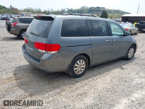2010 Honda Odyssey EX-L with VIN 5FNRL3H68AB039883, listed as a IAAI auction lot 42000686 with 231,642 mi miles. Bid and sale history available at carsss.com. Image 4.