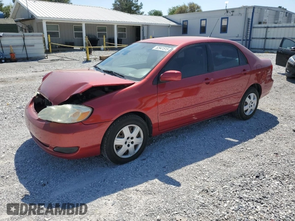 2006 Toyota Corolla CE with VIN JTDBR32E260068401, listed as a Copart auction lot 52941515 with 44,250 mi miles and Salvage Title. Bid and sale history available at DreamBid. Image 1.