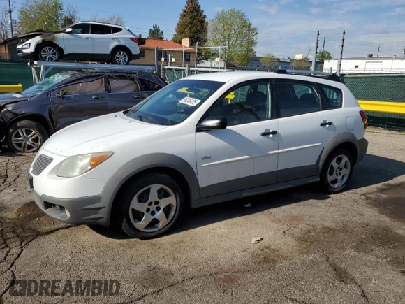 2006 Pontiac Vibe z VIN 5Y2SL65856Z452760, wystawiony jako Copart lot #56246455 z przebiegiem Nie podano mil oraz Szkoda całkowita • Salvage title. Historia ofert i sprzedaży dostępna na DreamBid. Obrazek 1.