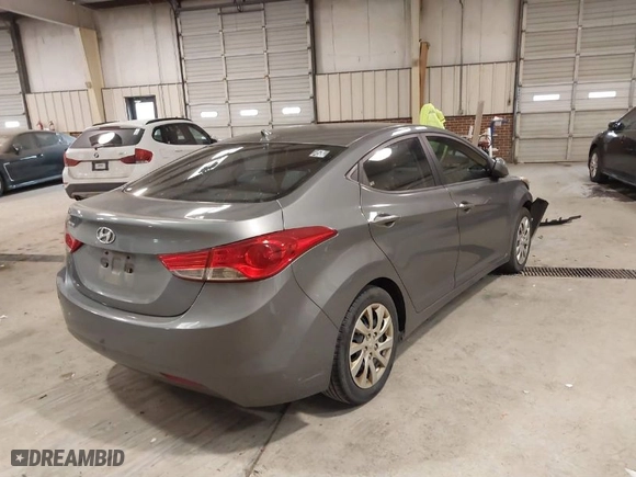 2012 Hyundai Elantra Limited with VIN 5NPDH4AE4CH124730, listed as a IAAI auction lot 41379631 with 175,790 mi miles. Bid and sale history available at carsss.com. Image 4.