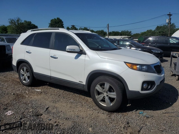 2013 Kia Sorento EX z VIN 5XYKUDA64DG319554, wystawiony jako Copart lot #62086745 z przebiegiem 166 793 mil mil oraz Czysty tytuł • Clean title. Historia ofert i sprzedaży dostępna na DreamBid. Obrazek 4.