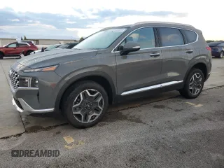 2023 Hyundai Santa Fe Hybrid Limited with VIN 5NMS5DA17PH005232, listed as a Copart auction lot 73934574 with 0 mi miles and Non Repairable. Bid and sale history available at carsss.com. Image 1.