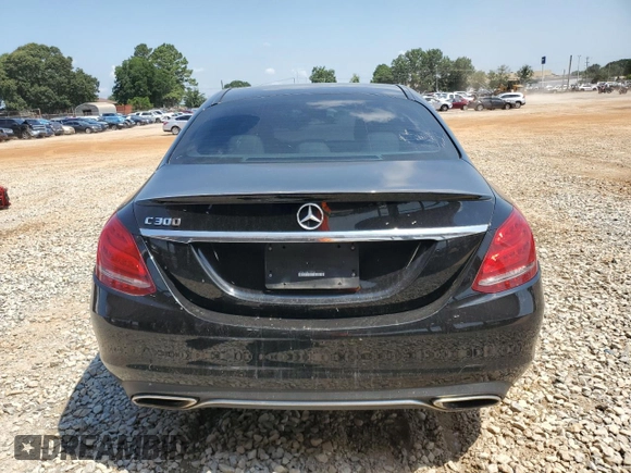 2017 Mercedes-Benz C 300 with VIN 55SWF4JB8HU202564, listed as a Copart auction lot 61966795 with 174,198 mi miles and Clean title. Bid and sale history available at DreamBid. Image 6.